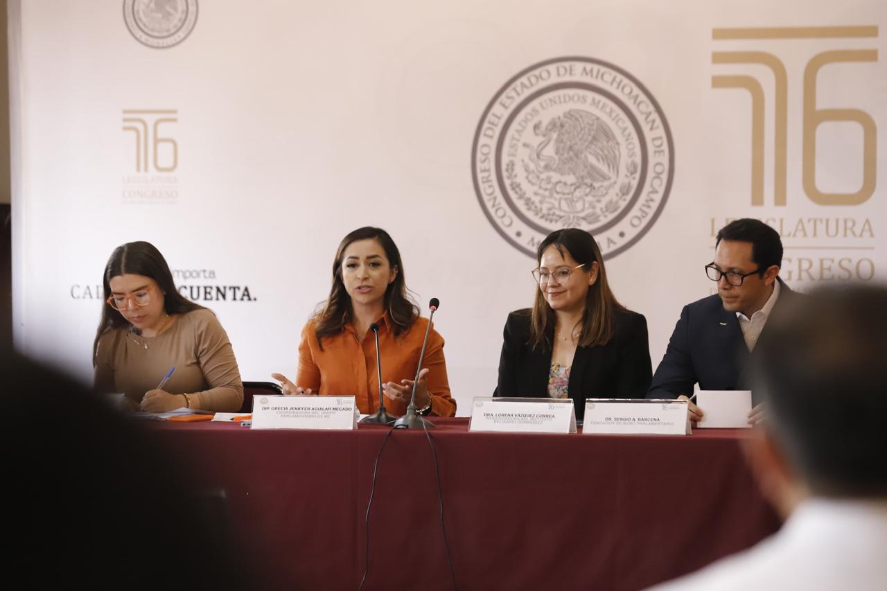 Necesario garantizar a las mujeres liderazgos legislativos: Grecia Aguilar Mercado