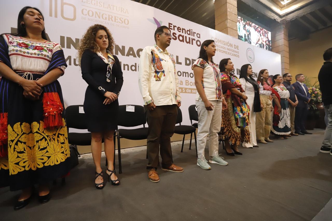 El Congreso del Estado reconoce el papel de las mujeres indígenas en el desarrollo de Michoacán