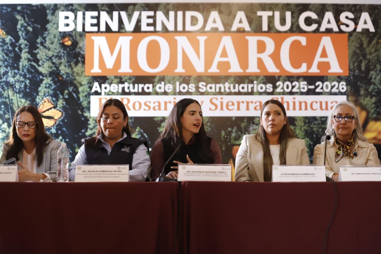 76 Legislatura fortalece acciones en pro de la conservación y cuidado de santuarios de la mariposa monarca