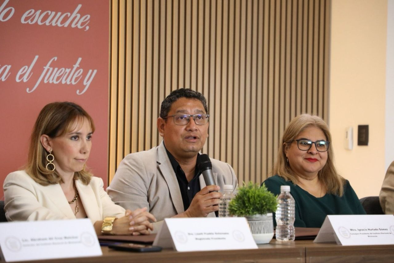 Impulsan IEM y Tribunal Anticorrupción de Michoacán defensa jurídica y colaboración institucional