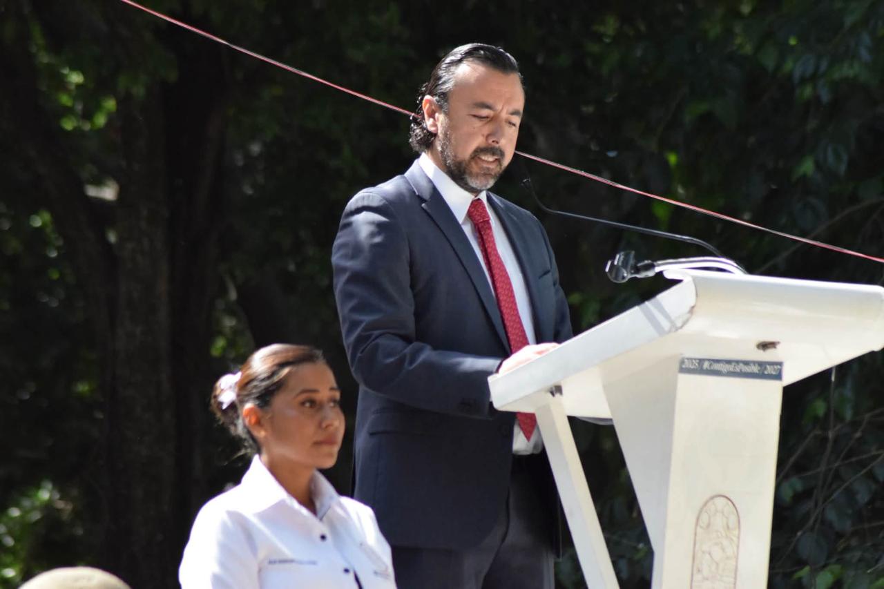 Gilberto Morelos llama a fortalecer la soberanía nacional y apoyar a la presidenta Claudia Sheinbaum